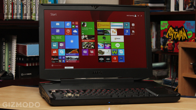Illustration for article titled Review: This Laptop With a Mechanical Keyboard Is Delightfully Crazy